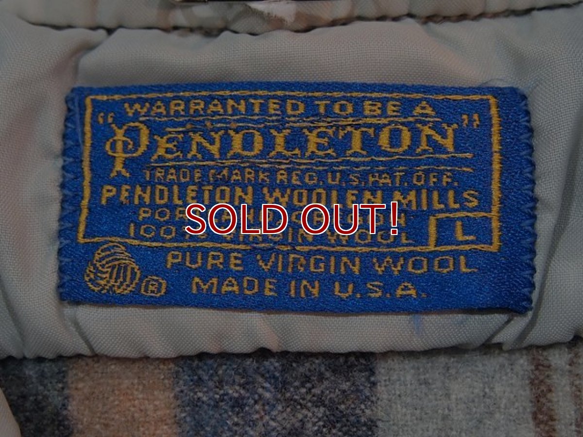 画像3: 1970s【PENDLETON】ウールシャツ (3)