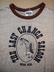 画像1: 1970s【Hanes】杢リンガーTシャツ (1)