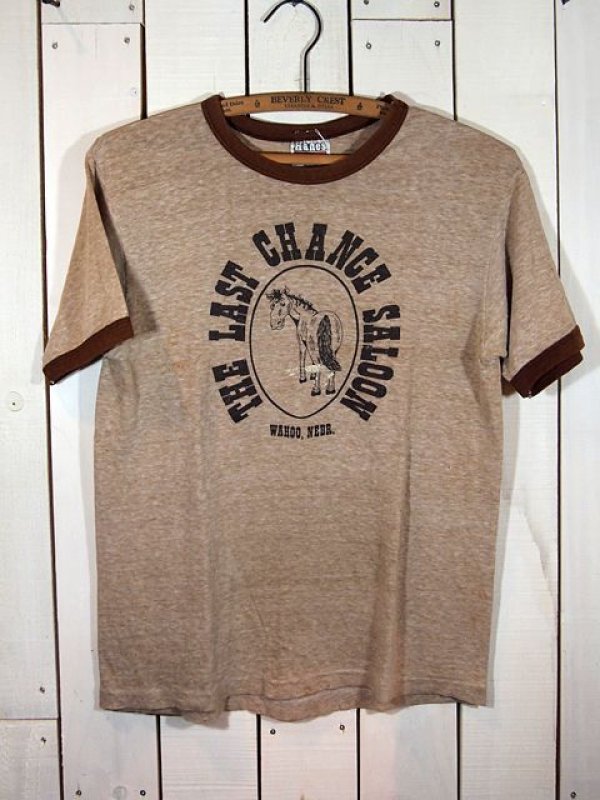 60's HANES フットボールTシャツ S ヘインズ ビンテージ USA 古着