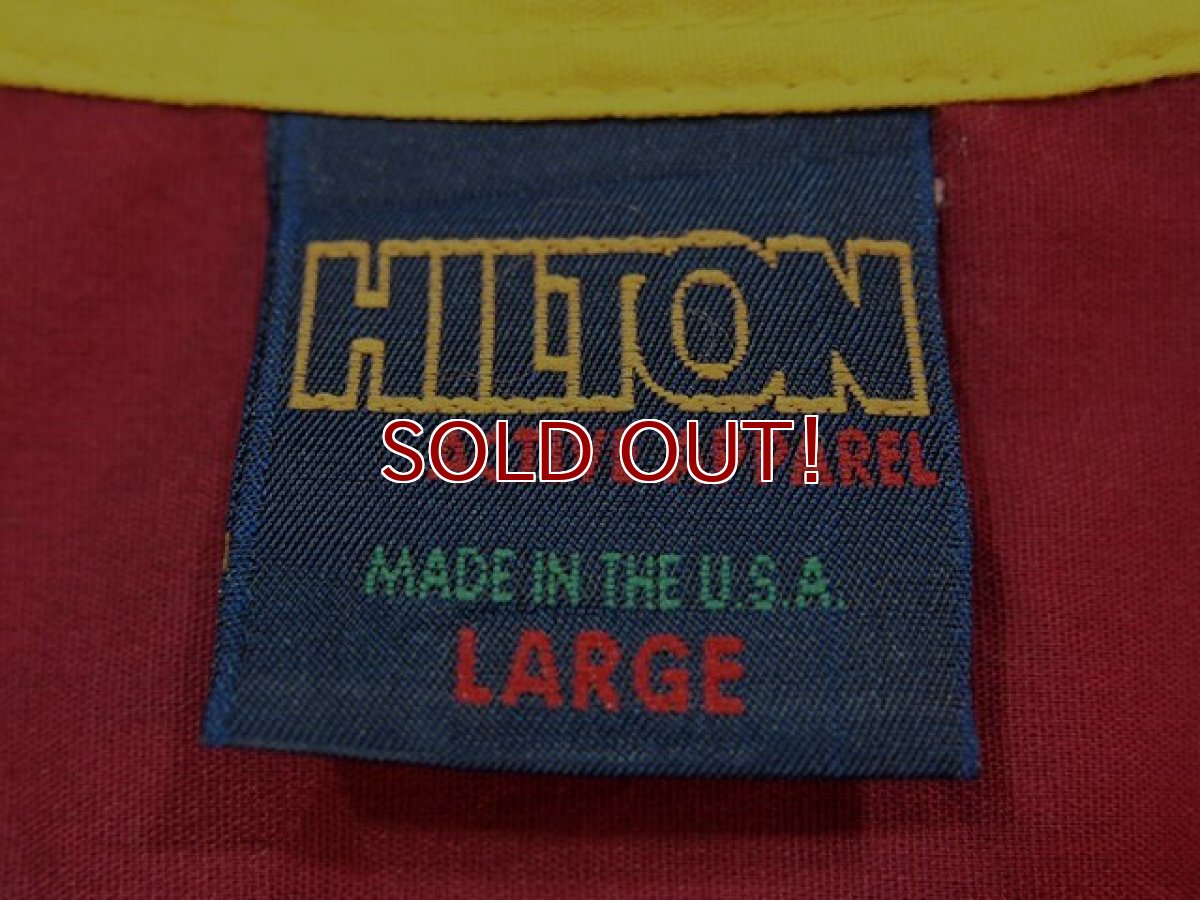 画像3: 1980s【Hilton】刺繍ボーリングシャツ (3)