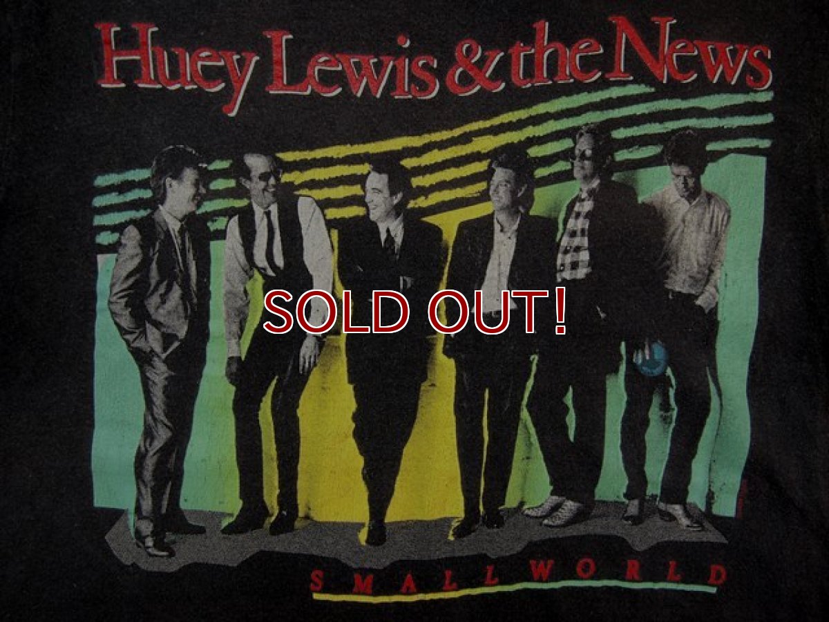 画像4: 1980s【Huey Lewis & The News】バンドTシャツ (4)