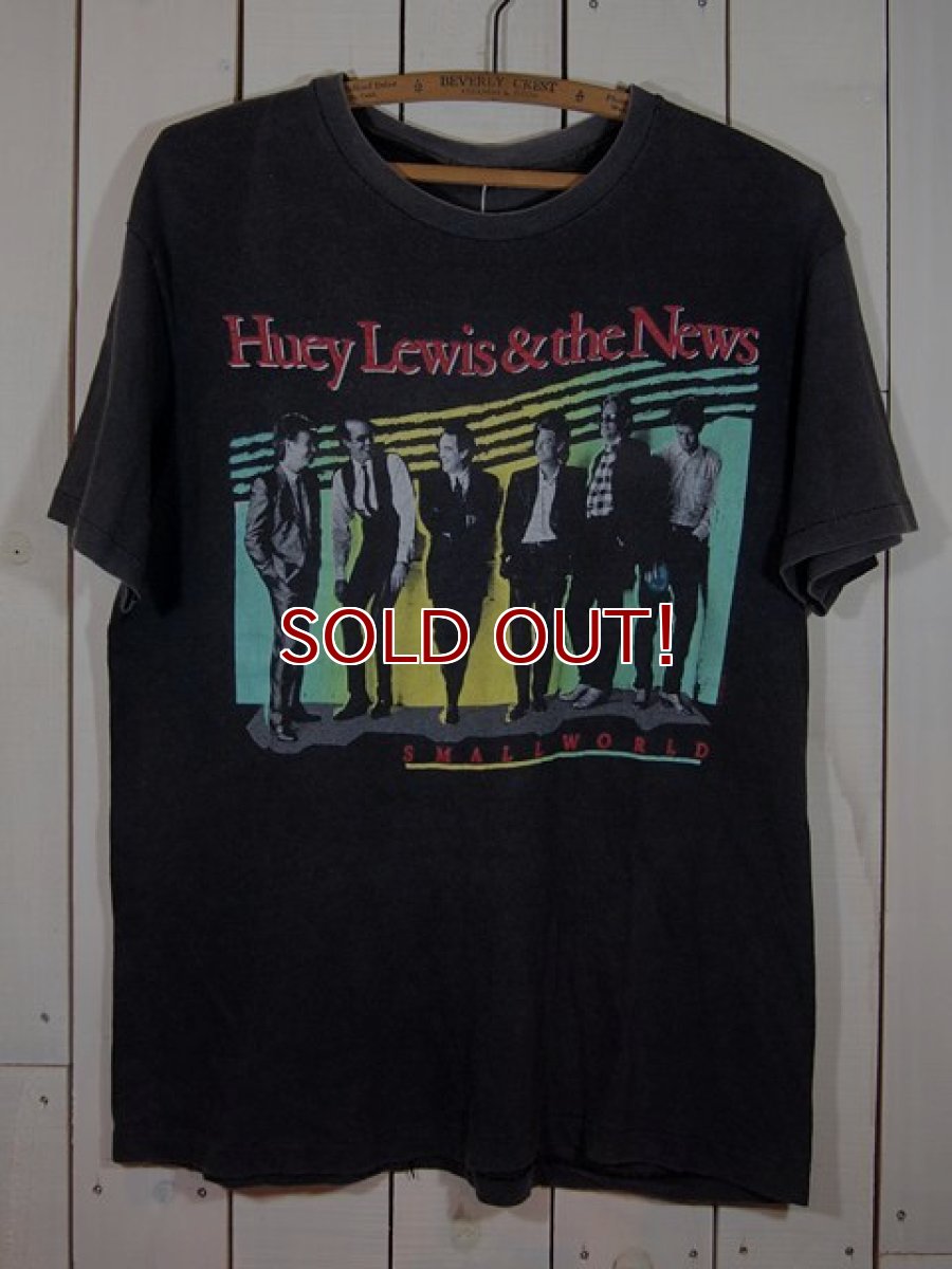 画像1: 1980s【Huey Lewis & The News】バンドTシャツ (1)