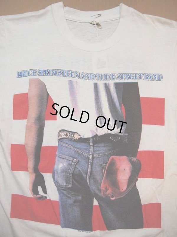 画像1:  1980s【ブルーススプリングスティーン】ツアーTシャツ〝BORN IN THE USA〟