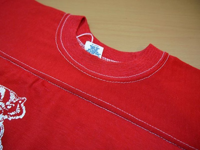 画像1: 1970s【ARTEX】バッキー君フットボールTシャツ