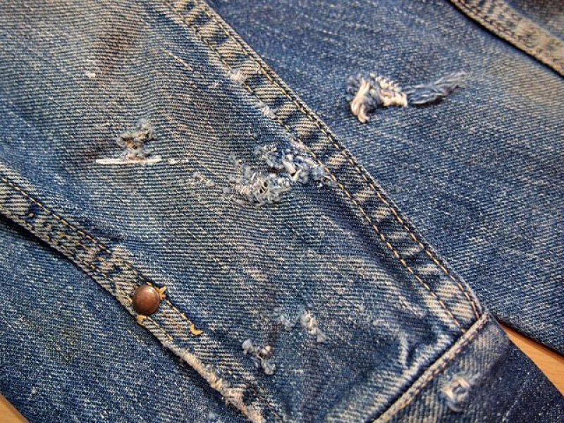 画像2: 1960s【Wrangler】縦ベル111MJデニムジャケット Size34