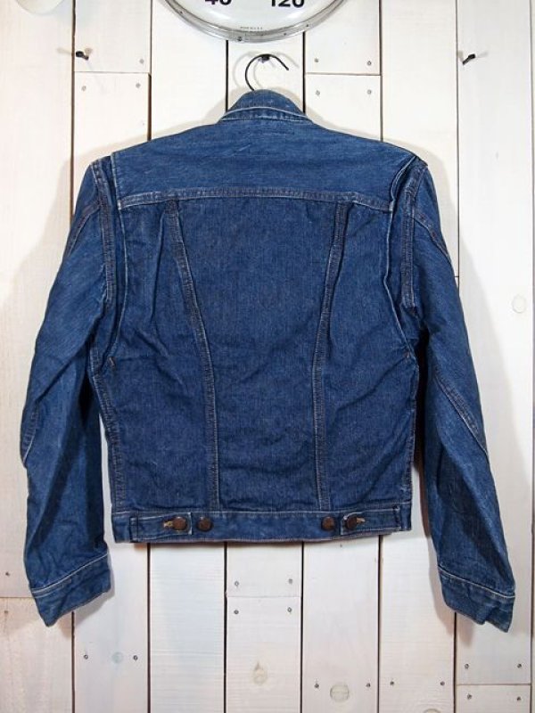 1960s【Wrangler】24MJZデニムジャケット Size34 - 古着屋HamburgCafe