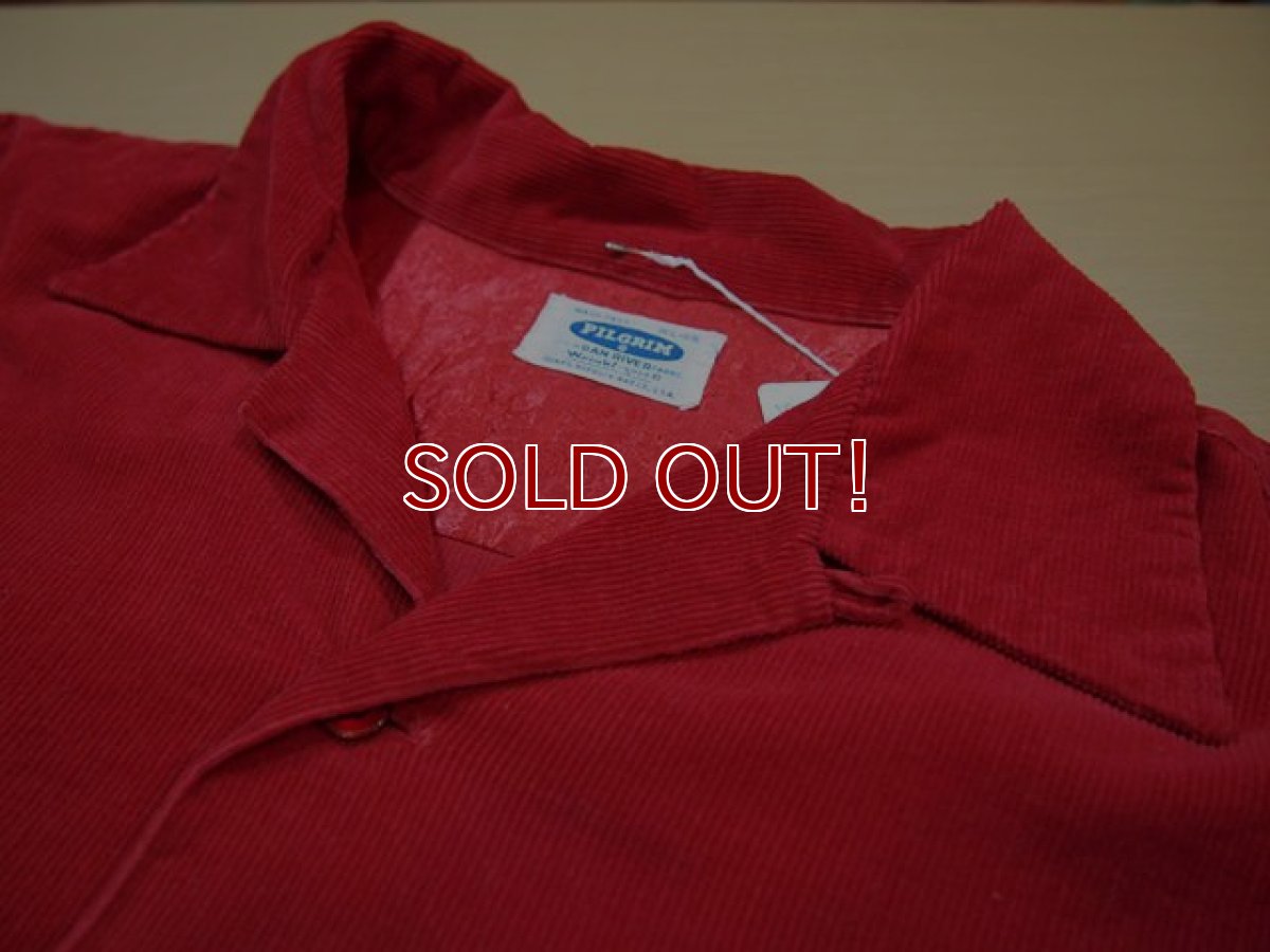 画像4: 1950s【PILGRIM】コーデュロイシャツ (4)
