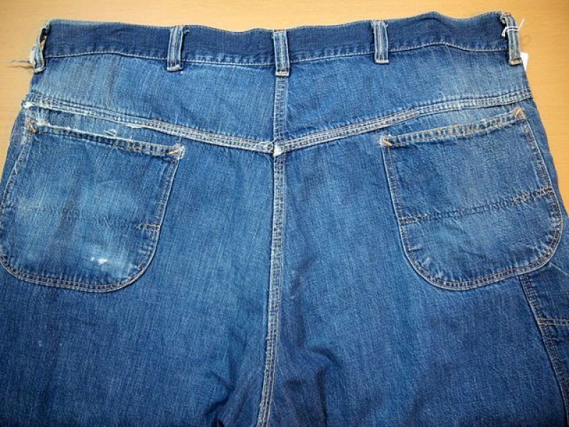 画像2: 1960s【Sears】デニムペインターパンツ