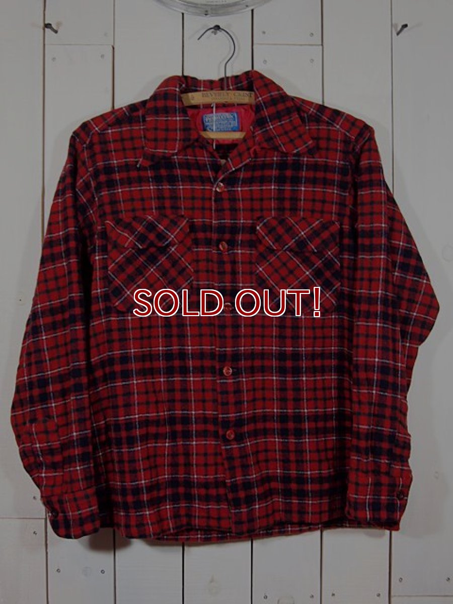 画像1: 1970s【PENDLETON】ウールシャツ (1)