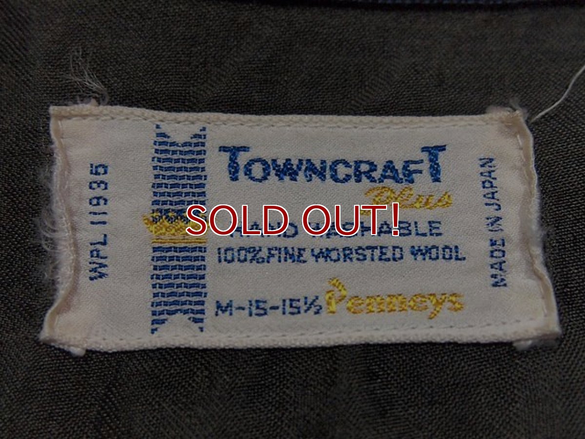 画像3: 1960s【TOWNCRAFT】ウールシャツ (3)