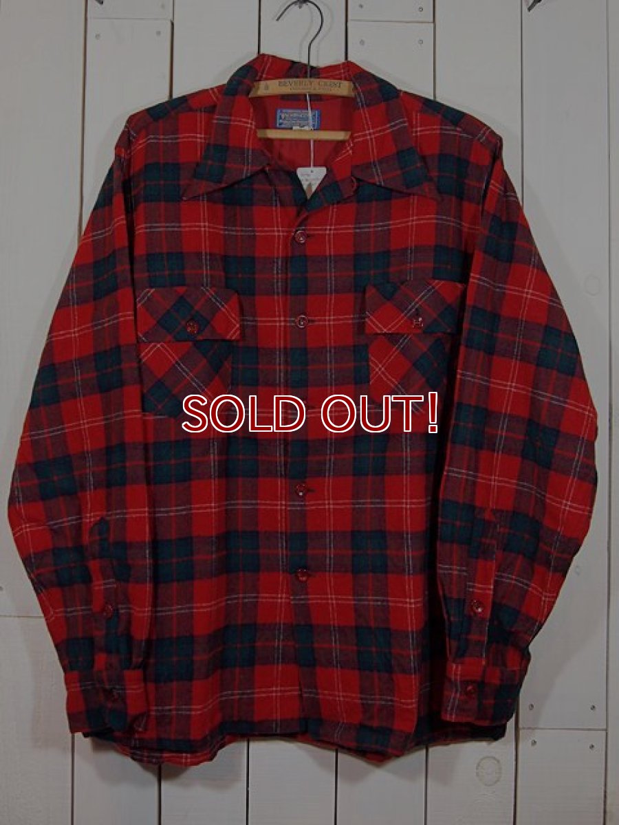 画像1: 1940s【PENDLETON】ウールシャツ (1)