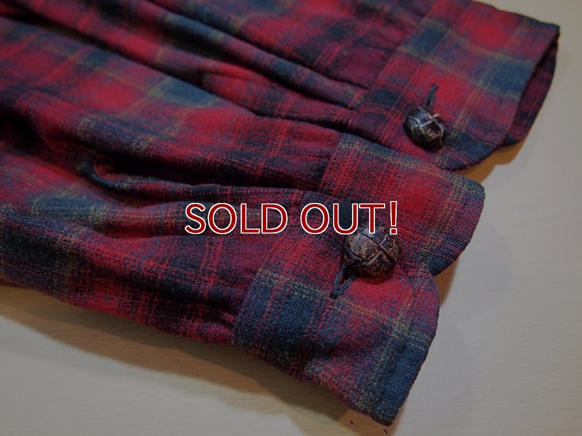 画像5: 1960s【PENDLETON】オンブレーチェックウールジャケット (5)