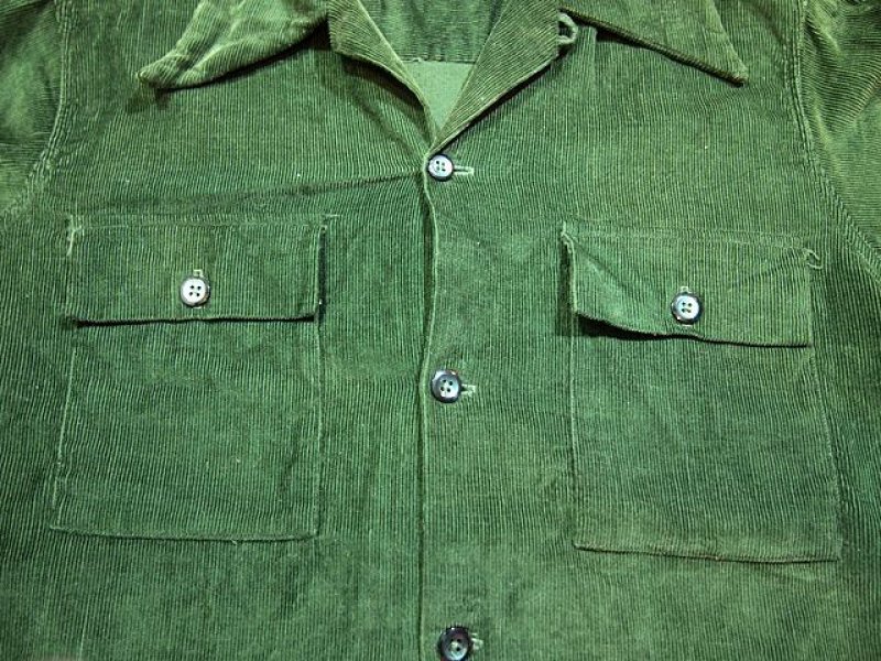 画像1: 1940sコーデュロイシャツ