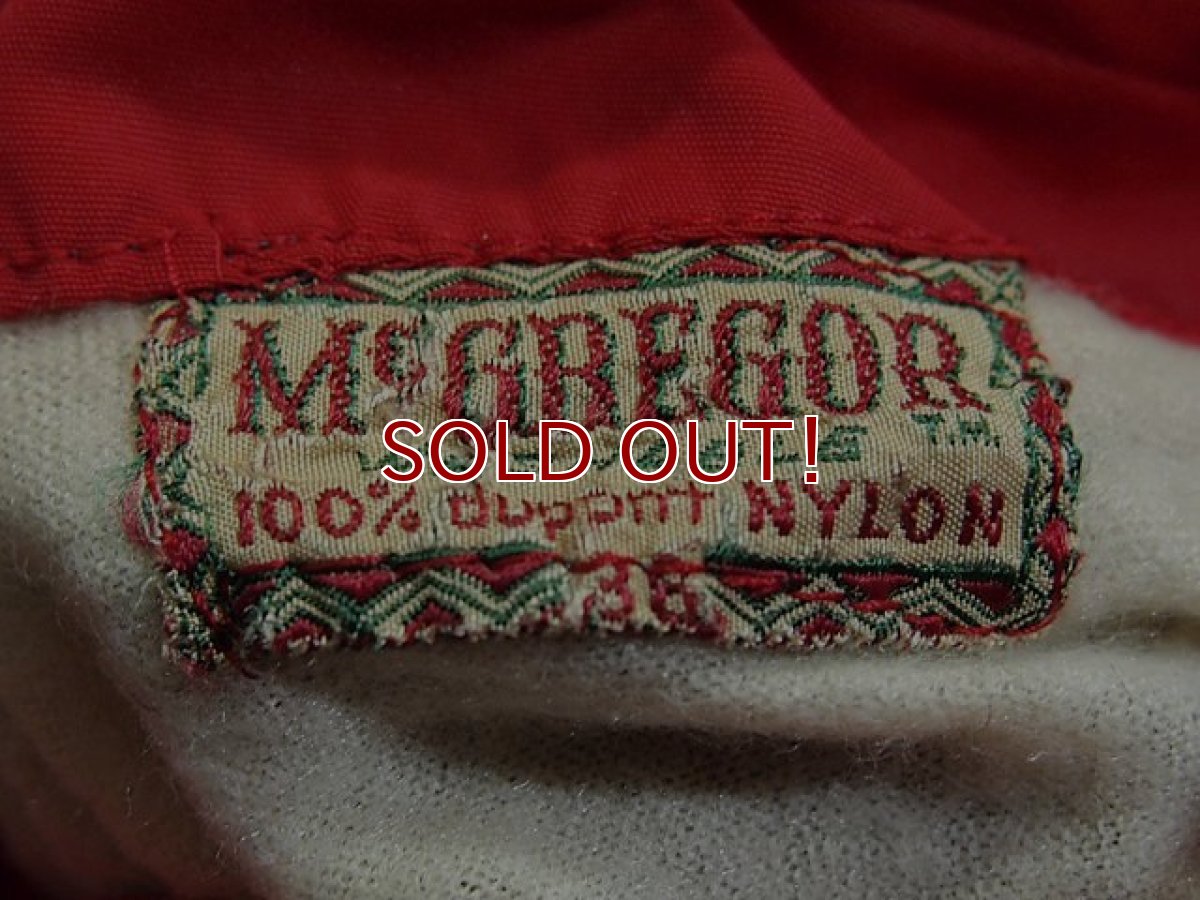 画像5: 1950s【McGREGOR】フェイクファーリバーシブルジャケット (5)