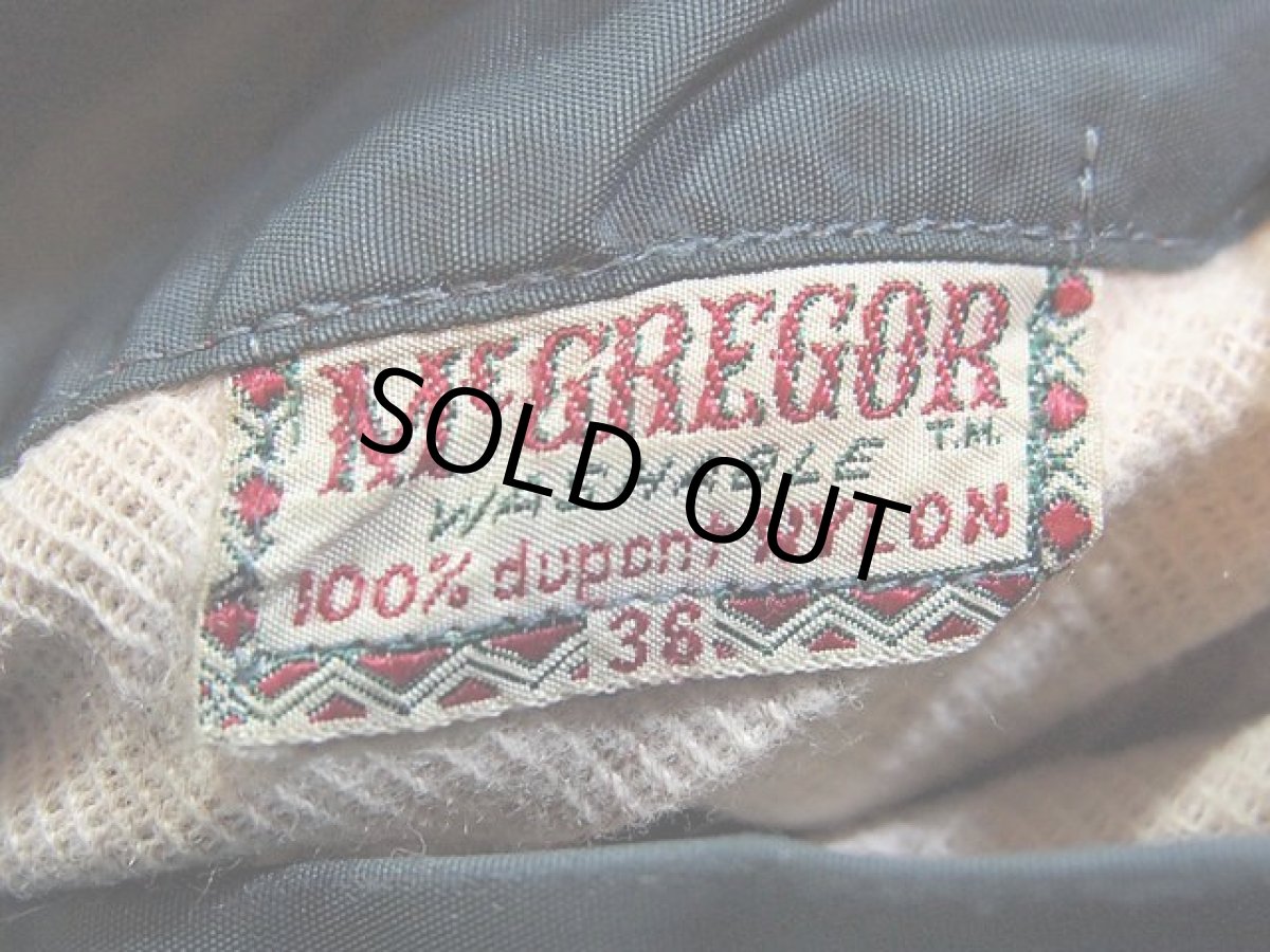 画像5: 1950s【McGREGOR】フェイクファーリバーシブルジャケット (5)