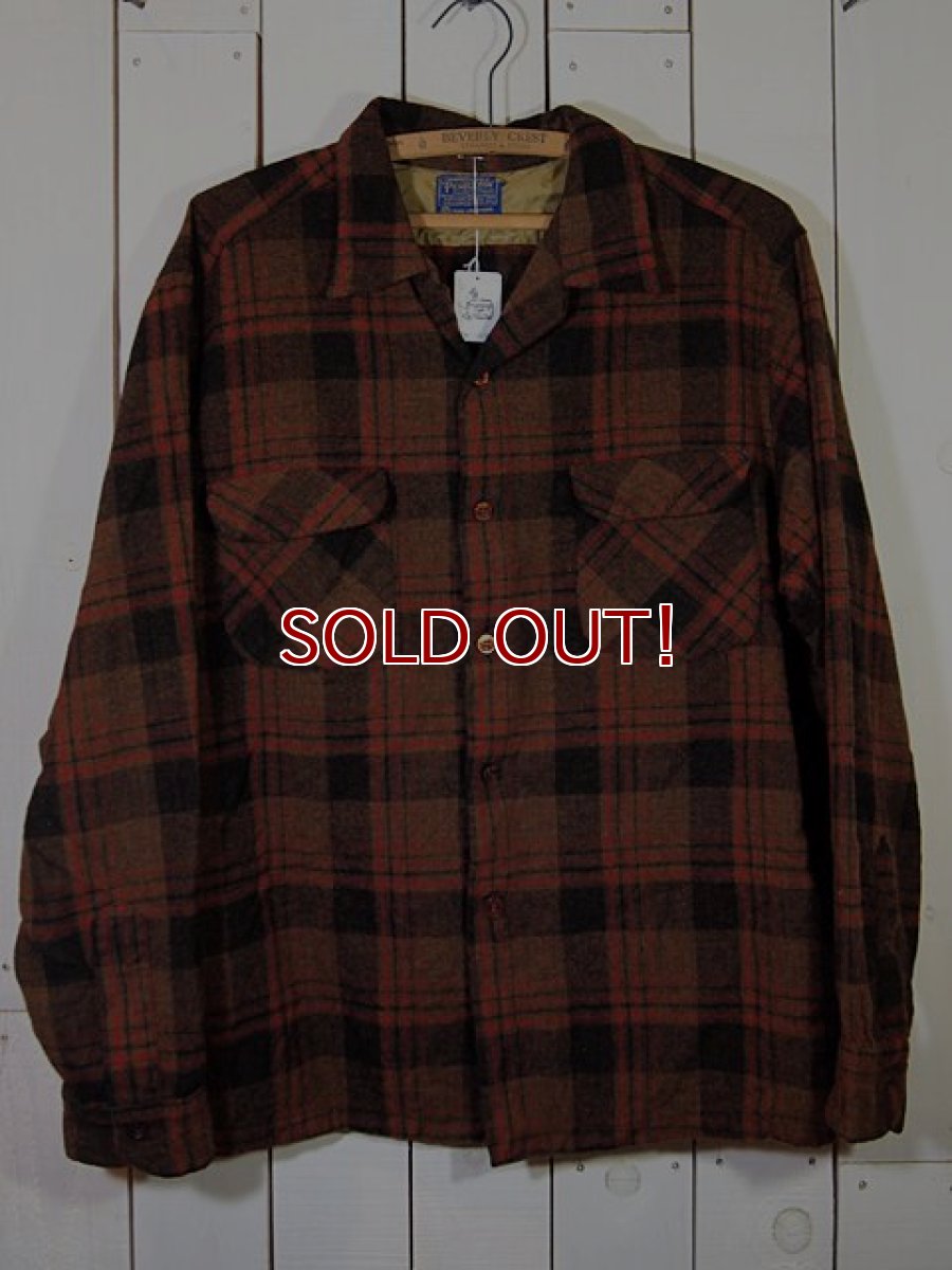 画像1: 1960s【PENDLETON】ウールシャツ (1)