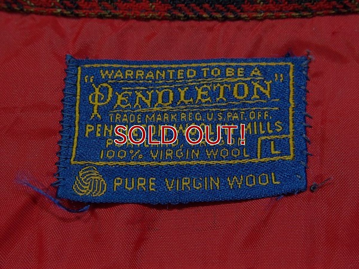 画像3: 1960s【PENDLETON】ウールシャツ (3)