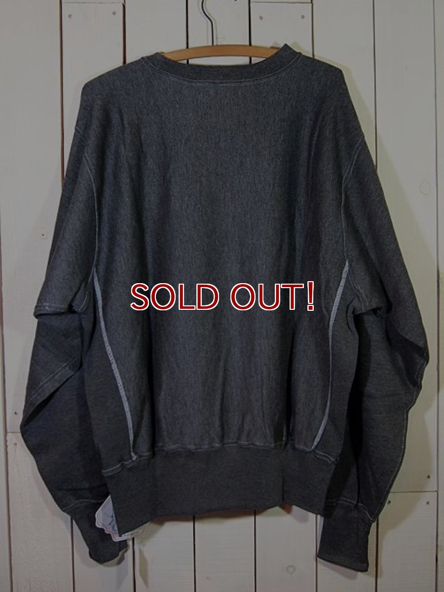 画像2: DeadStock!!USA製1990s【Champion】リバースウィーブスウェット SizeL (2)