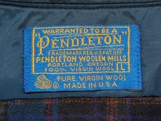 画像3: 1970s【PENDLETON】エルボーパッチ付きウールシャツ (3)