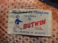 画像3: 1960s【BUTWIN】ショールカラーブラックメルトンスタジャン (3)