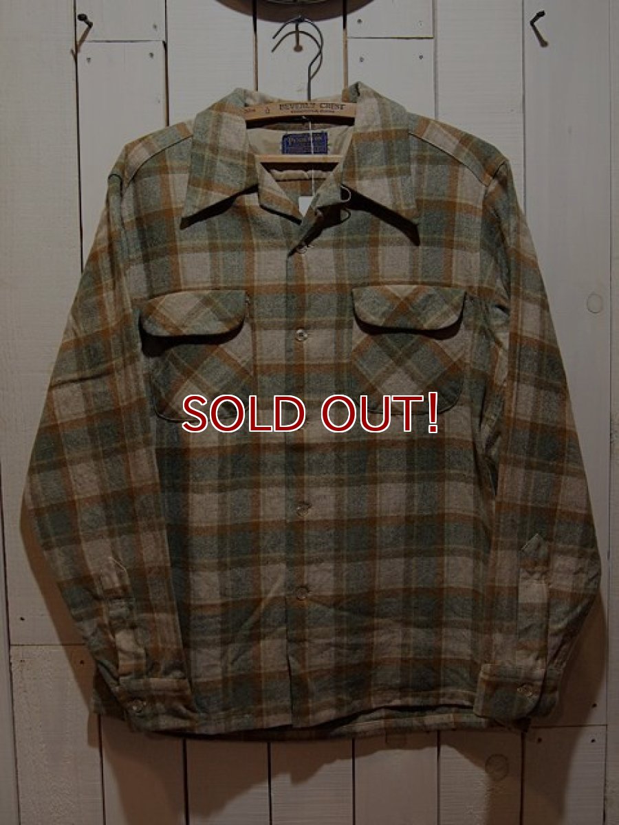 画像1: 1970s【PENDLETON】ウールシャツ (1)