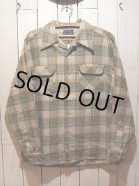 1970s【PENDLETON】ウールシャツ