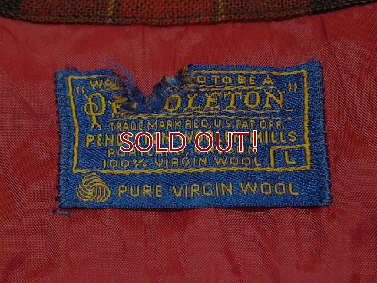 画像3: 1960s【PENDLETON】ウールシャツ (3)