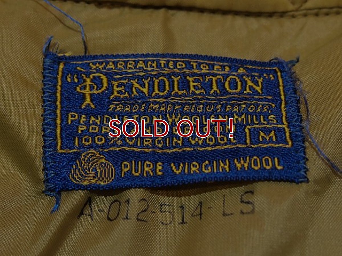 画像3: 1960s【PENDLETON】ウールBDシャツ (3)