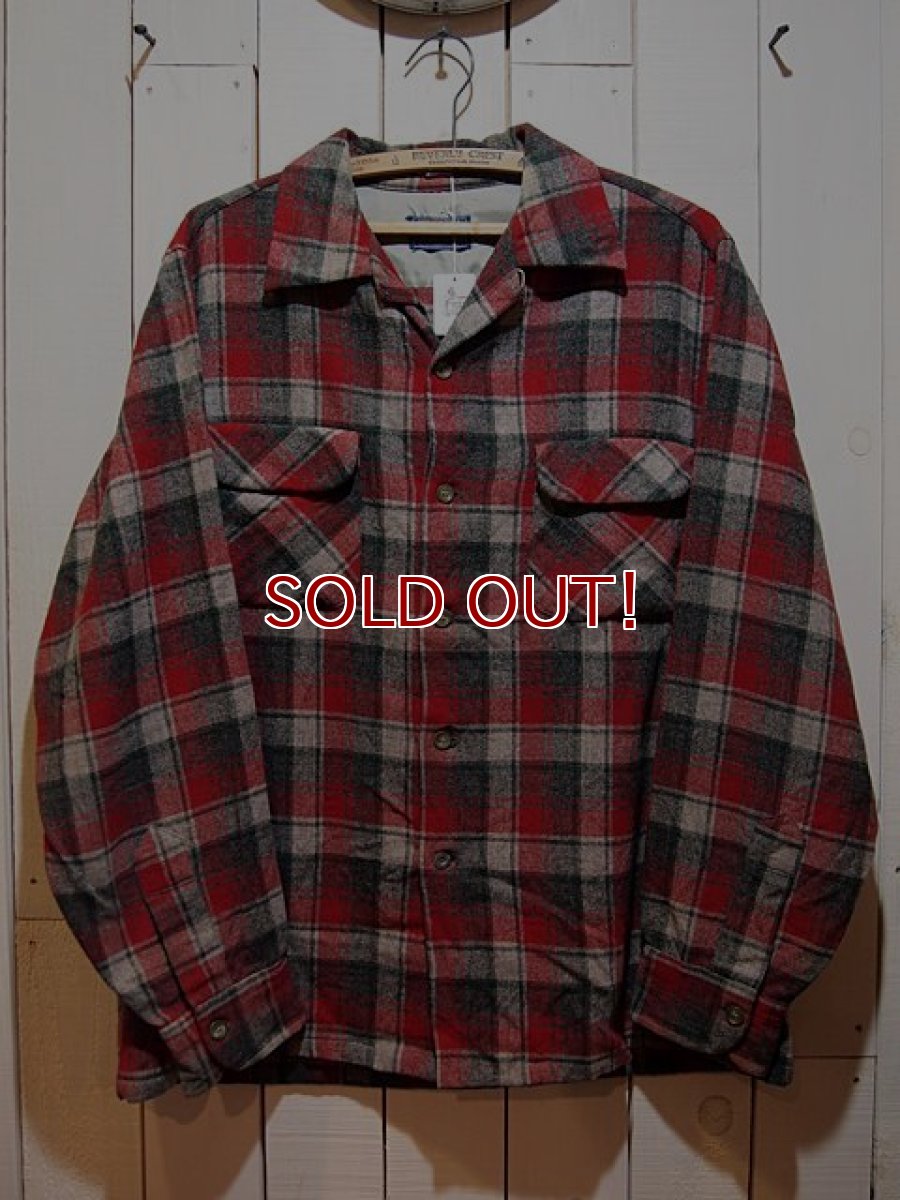 画像1: 1950s【PENDLETON】ウールシャツ  (1)