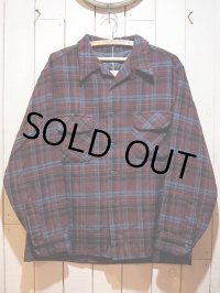 1970s【PENDLETON】ウールシャツ