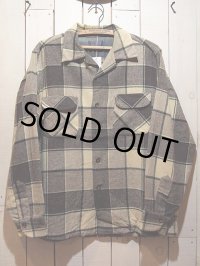 1950s【PENDLETON】ウールシャツ
