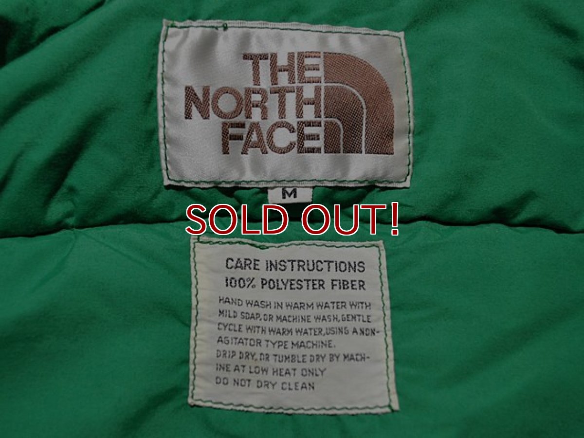 画像3: 1970s【THE NORTH FACE】茶タグ中綿ベスト (3)