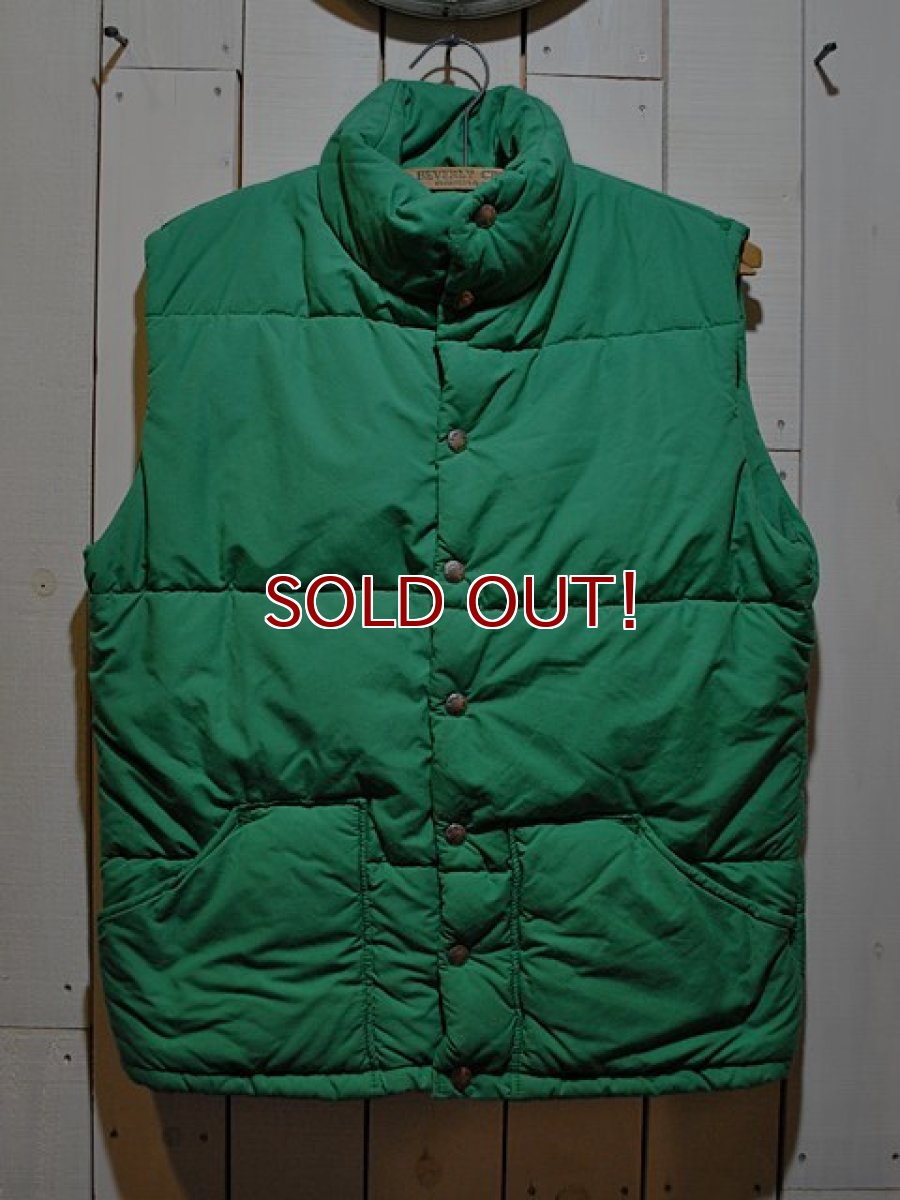 画像1: 1970s【THE NORTH FACE】茶タグ中綿ベスト (1)