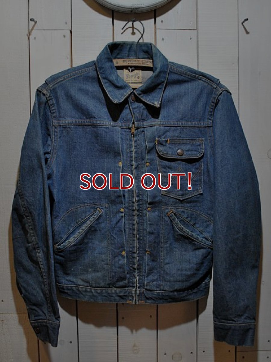 画像1: 1960s【Wrangler】縦ベル11MJZデニムジャケット　Size36 (1)
