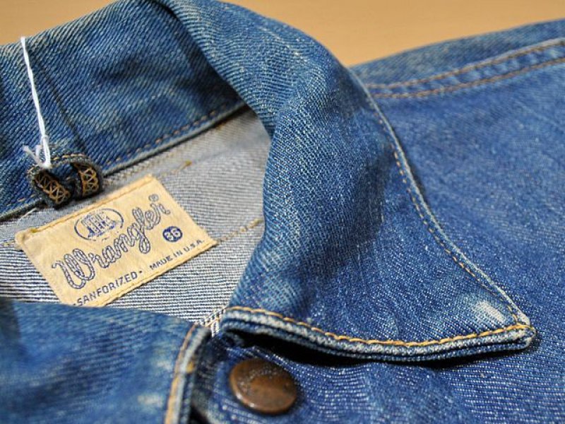 1960s【Wrangler】縦ベル11MJZデニムジャケット Size36 - 古着屋