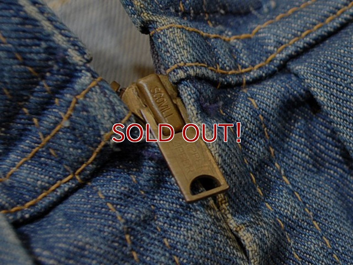 画像4: 1960s【Wrangler】縦ベル11MJZデニムジャケット　Size36 (4)