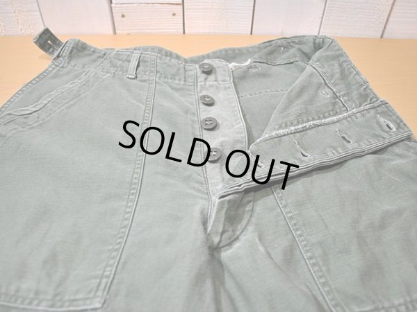 画像4: 1960s【US.ARMY】コットンベイカーパンツ(アジャスター付き)