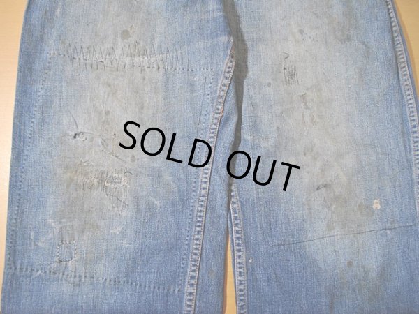 画像9: 1940sデニムペインターパンツ　w32