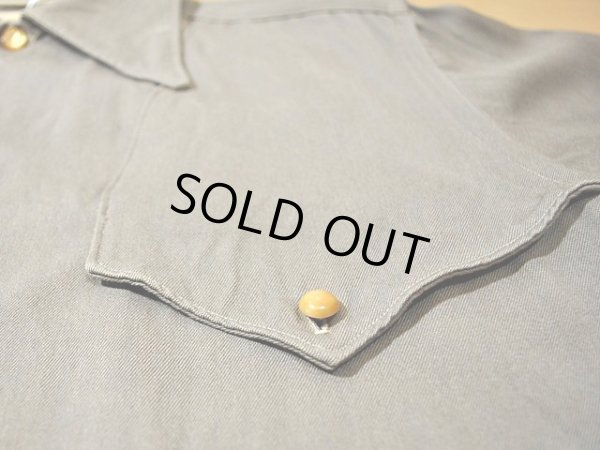 画像7: 1940s【Manhattan】ギャバジンシャツ