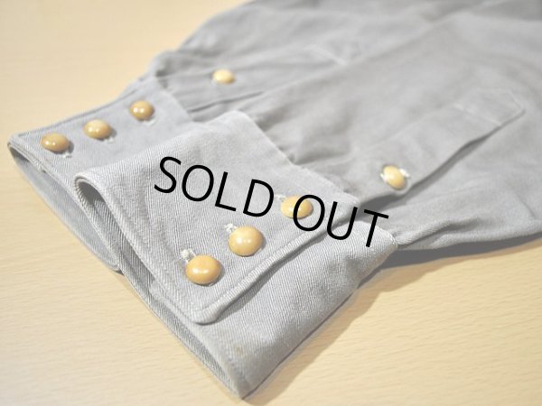 画像6: 1940s【Manhattan】ギャバジンシャツ