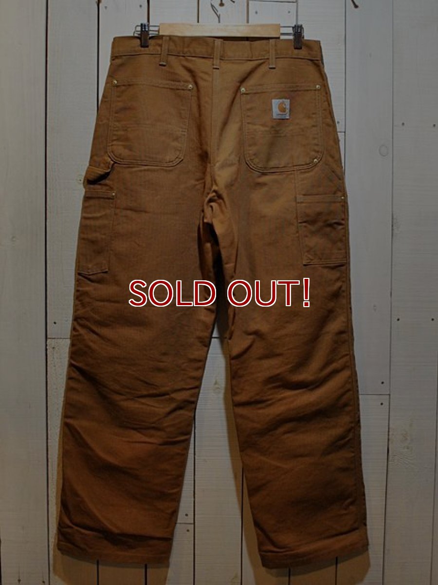画像2: 【Carhartt】ダブルニーダックペインターパンツ　w34 (2)