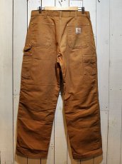 画像2: 【Carhartt】ダブルニーダックペインターパンツ　w34 (2)