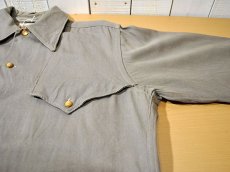 画像5: 1940s【Manhattan】ギャバジンシャツ (5)