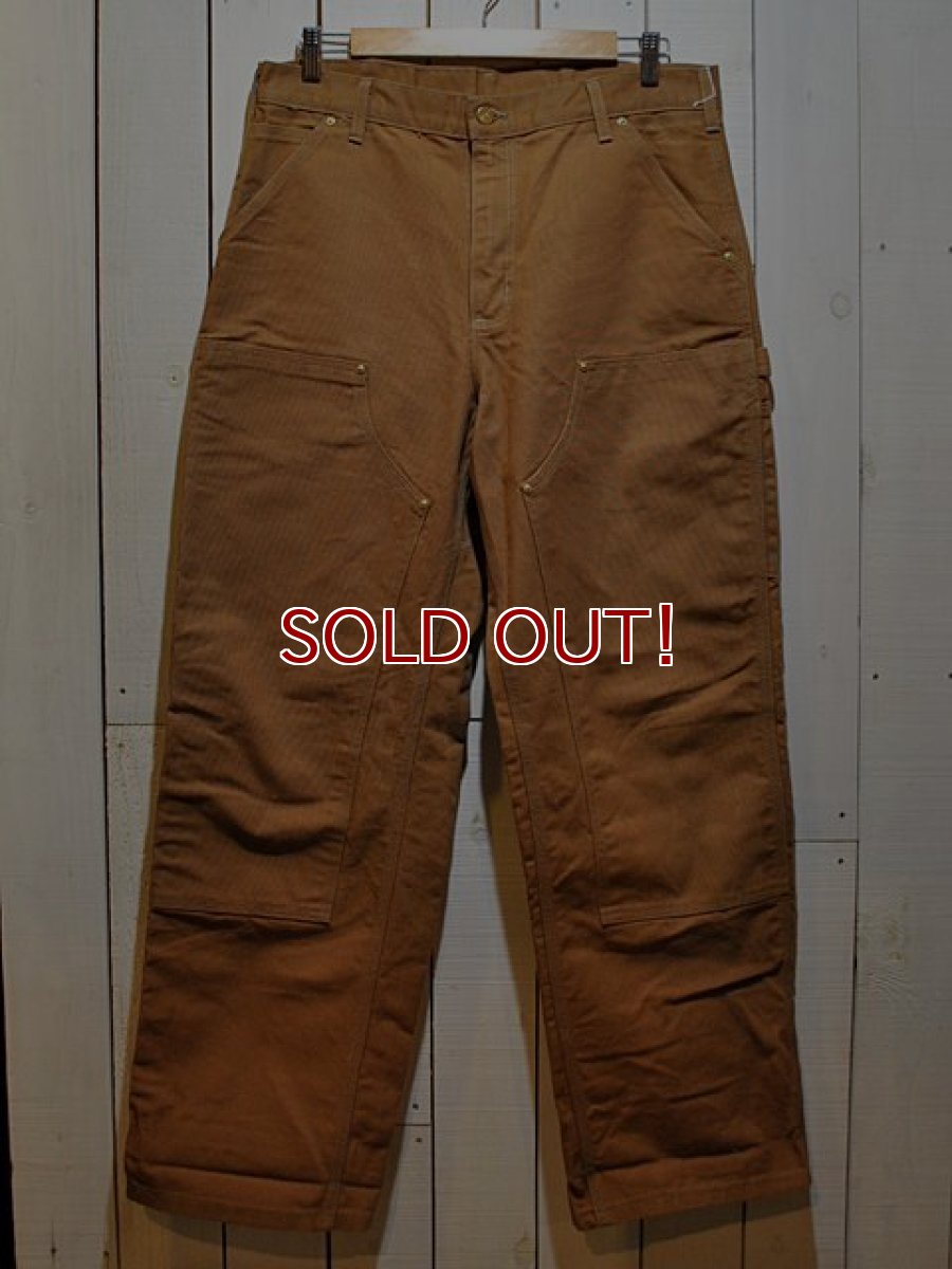画像1: 【Carhartt】ダブルニーダックペインターパンツ　w34 (1)
