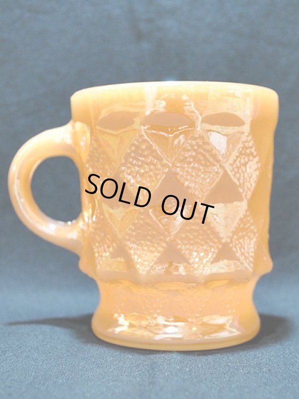 画像3: 70s-80s【FireKing】キンバリーマグ・ピーチラスター 