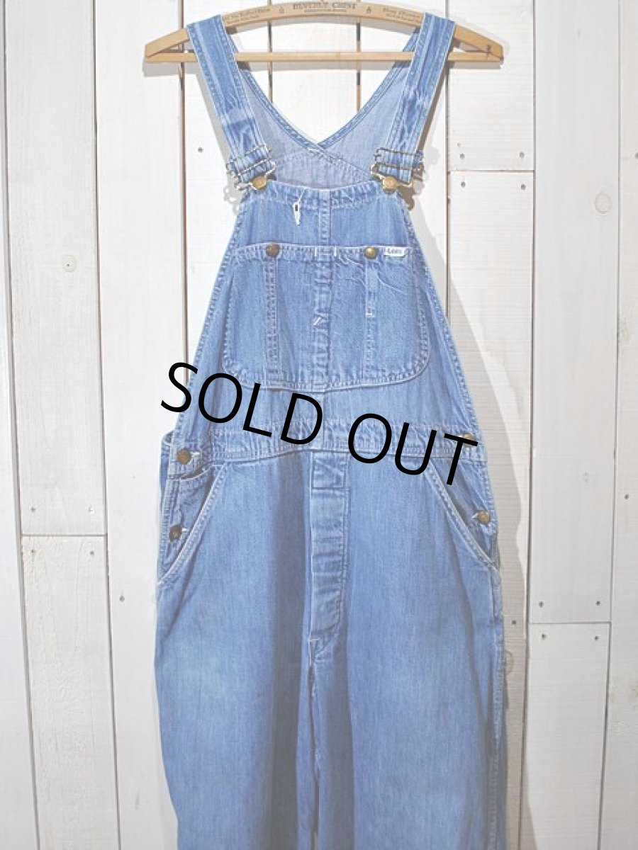 画像1: 1970s〜【Lee】デニムオーバーオール (1)