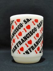 画像4: 70s‐80s【FireKing】９オンスマグ I LOVE SAN FRANCISCO (4)