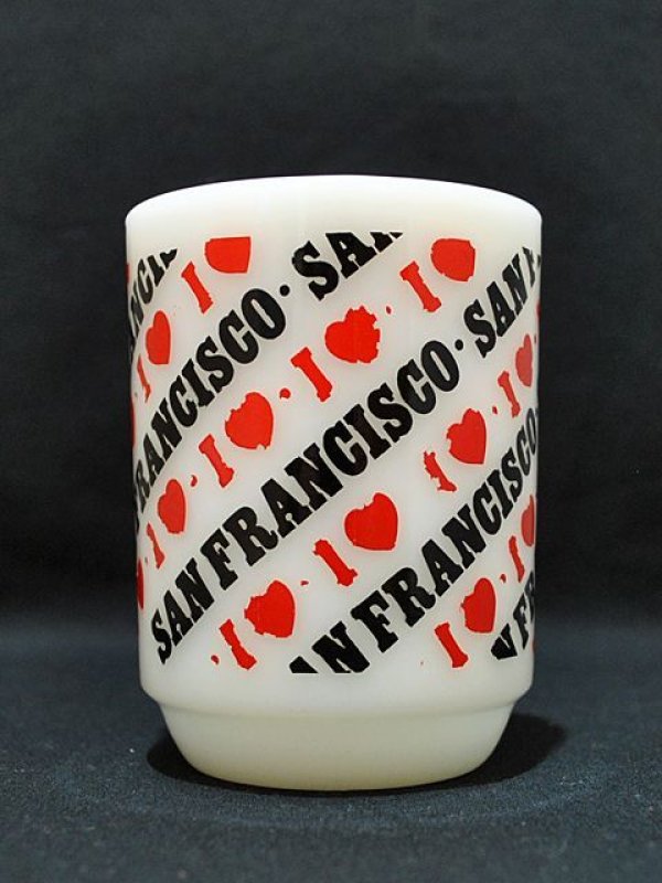 画像4: 70s‐80s【FireKing】9オンスマグ I LOVE SAN FRANCISCO