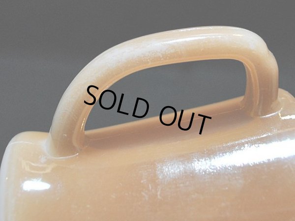 画像7: 50s【FireKing】Dハンドルマグ・ピーチラスター