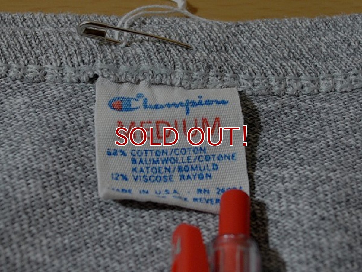 画像3: 1980s【Champion】88/12杢グレーTシャツ (3)